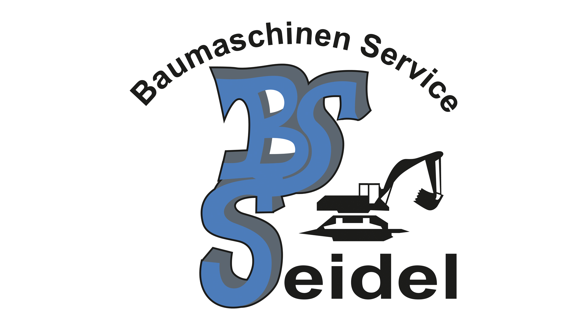 Seidel Baumaschinen, Inhaber Sven Seidel Logo
