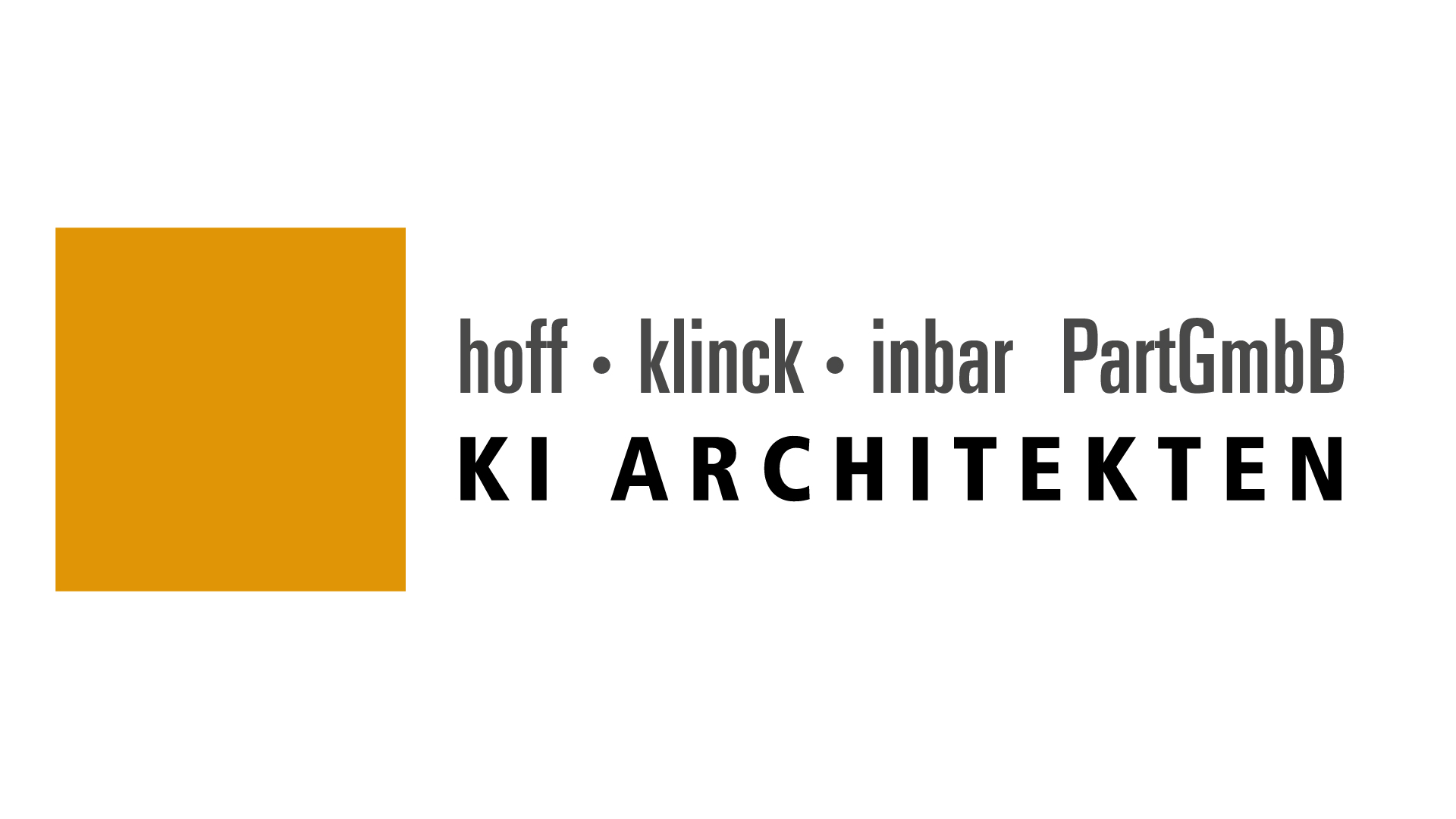 KI Architekten hoff-klinck-inbar PartGmbB Logo