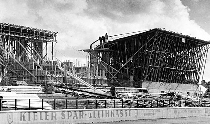 Holstein-Stadion, Fussball, 1950