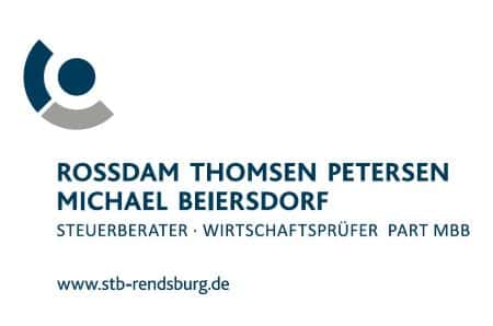Rossdam, Thomsen, Petersen, Michael, Beiersdorf Part mbB Logo