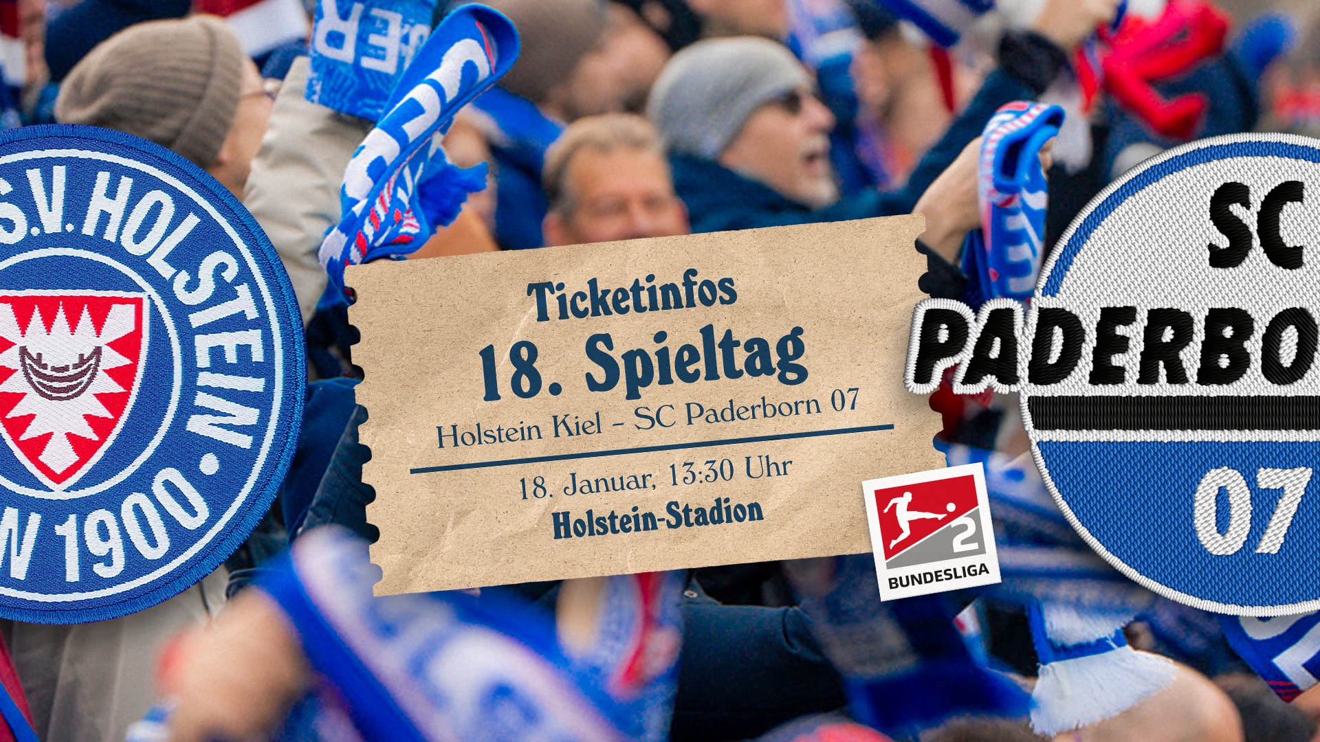 Ticketinfos für das Heimspiel gegen den SC Paderborn