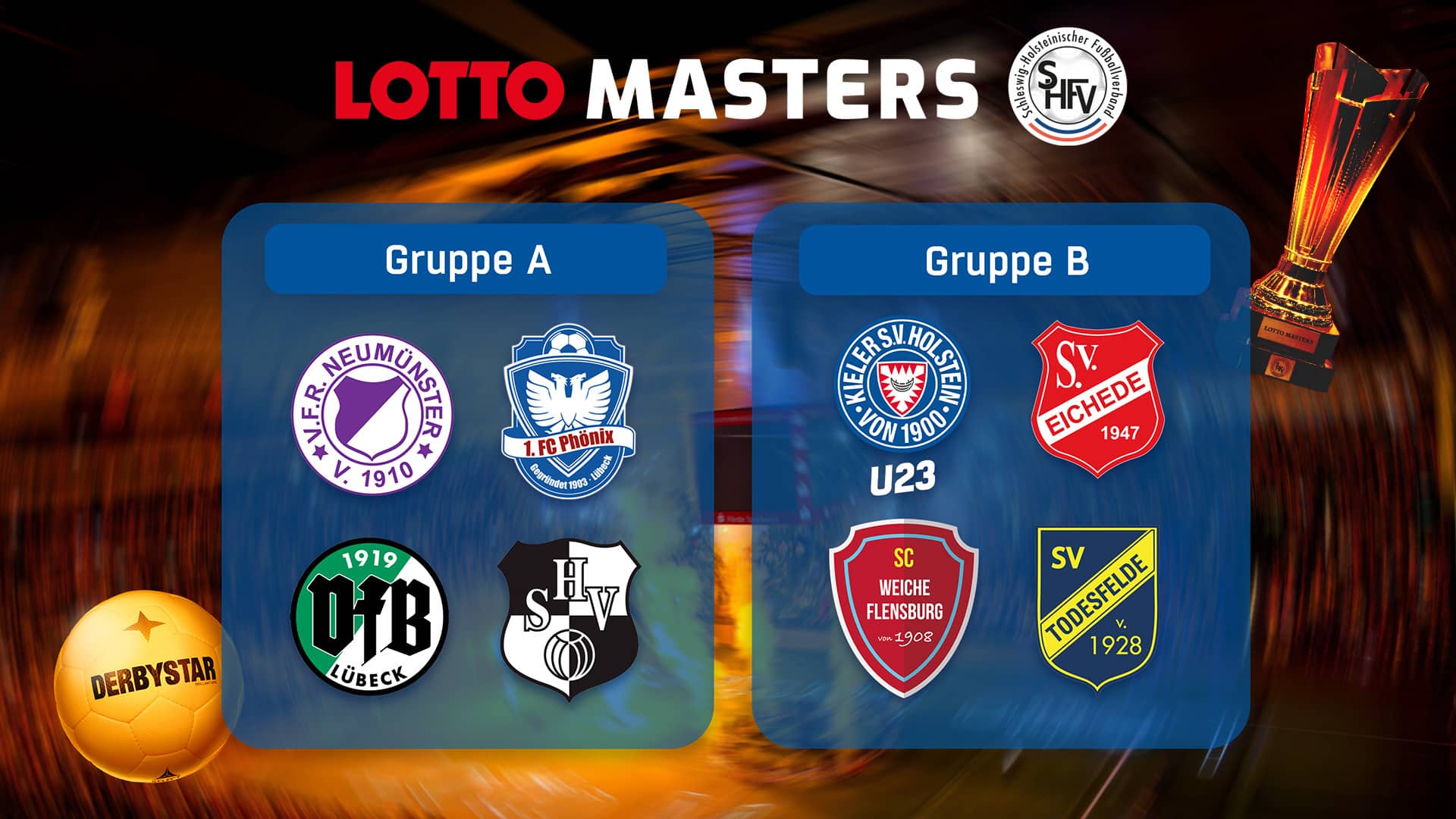 LOTTO MASTERS 2026: Die Teams im Überblick